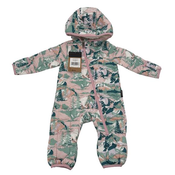 The North Face Other - The North Face Baby Thermoball Eco Bunting Suit 3-6 Months Mountain Print 1PC